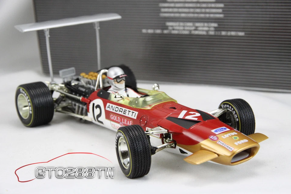 Quartzo 1:18 Lotus 49B F1 -1968 USA GP Pole Position-Mario Andretti's debut race - Image 2 of 4
