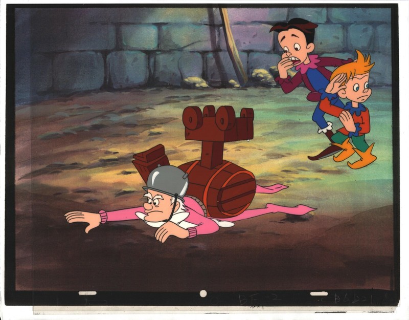 Back to the Future Original Production Animation Cel Universal 1991-2 b60v-63