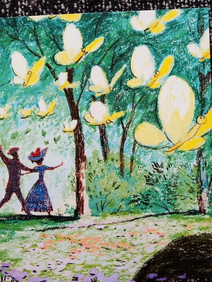 Impresión de póster Mary Blair arte conceptual Mary Poppins Jolly Holiday 11x17 Foto 4 de 4