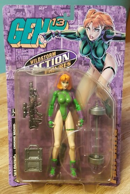 GEN13 Fairchild Action Figure Jim Lee - J. Scott Campbell New