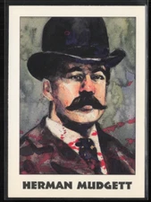 1992 True Crime Series 2, Killer Card #58/HERMAN MUDGETT😎A.K.A. HARRY H. HOLMES