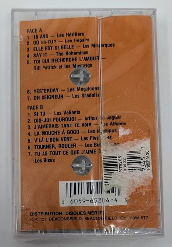 Various – 14 Groupes Des Années 60 - Vol. 4 - Canada - Cassette SEALED - Picture 3 of 3