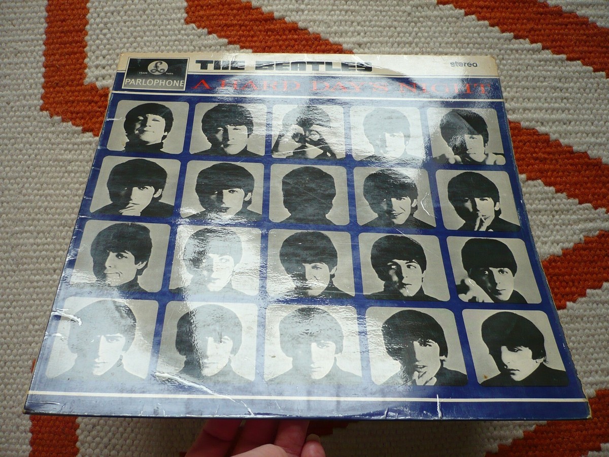 The Beatles A Hard Day's Night Vinyl UK 1969 Parlophone 1 One Box