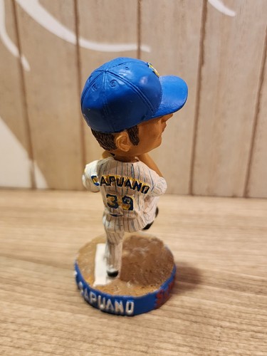 CHRIS CAPUANO MILWAUKEE BREWERS SGA MINI BOBBLEHEAD 2006 DODGERS YANKEES RED SOX - Picture 3 of 4