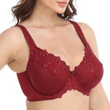Women's Sexy Lingerie Push Up Bra Underwired Bralette Lace Minimizer Non padded