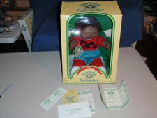 Vintage 1984 Cabbage Patch Kids Coleco African American Boy Black Doll Boxed