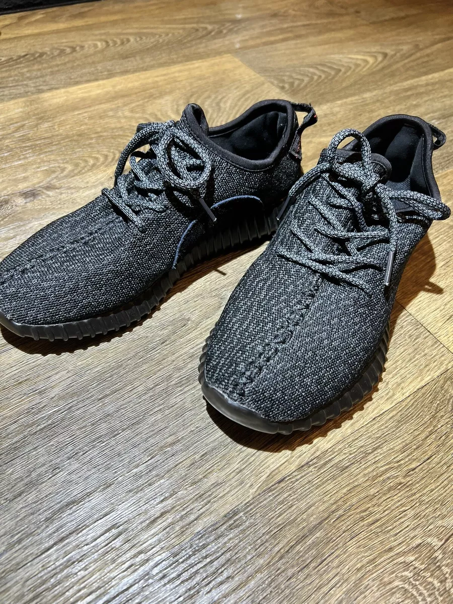 Adidas Yeezy Boost 350 V1 Triple Black 2016 Men’s size 8 BB5350 NO BOX