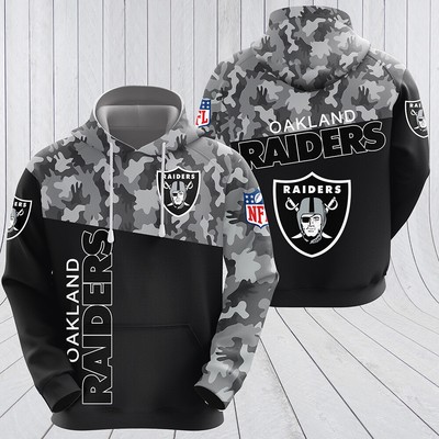 oakland raiders camo hoodie