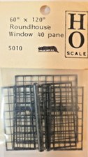 HO Scale Detail Part Grandt Line 5009 Windows Double Hung 36"x56" 12 Pane
