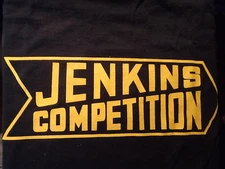 BILL"GRUMPY"JENKINS COMPETITION  BLACK TEE SHIRT XLARGE