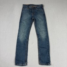 Levis Mens 28x30 510 Slim Fit Jeans Blue Denim Medium Wash Straight Leg