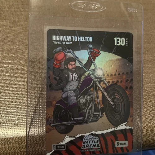 Bo Jackson Battle Arena Highway to Helton Brawl Colosseum Battlefoil