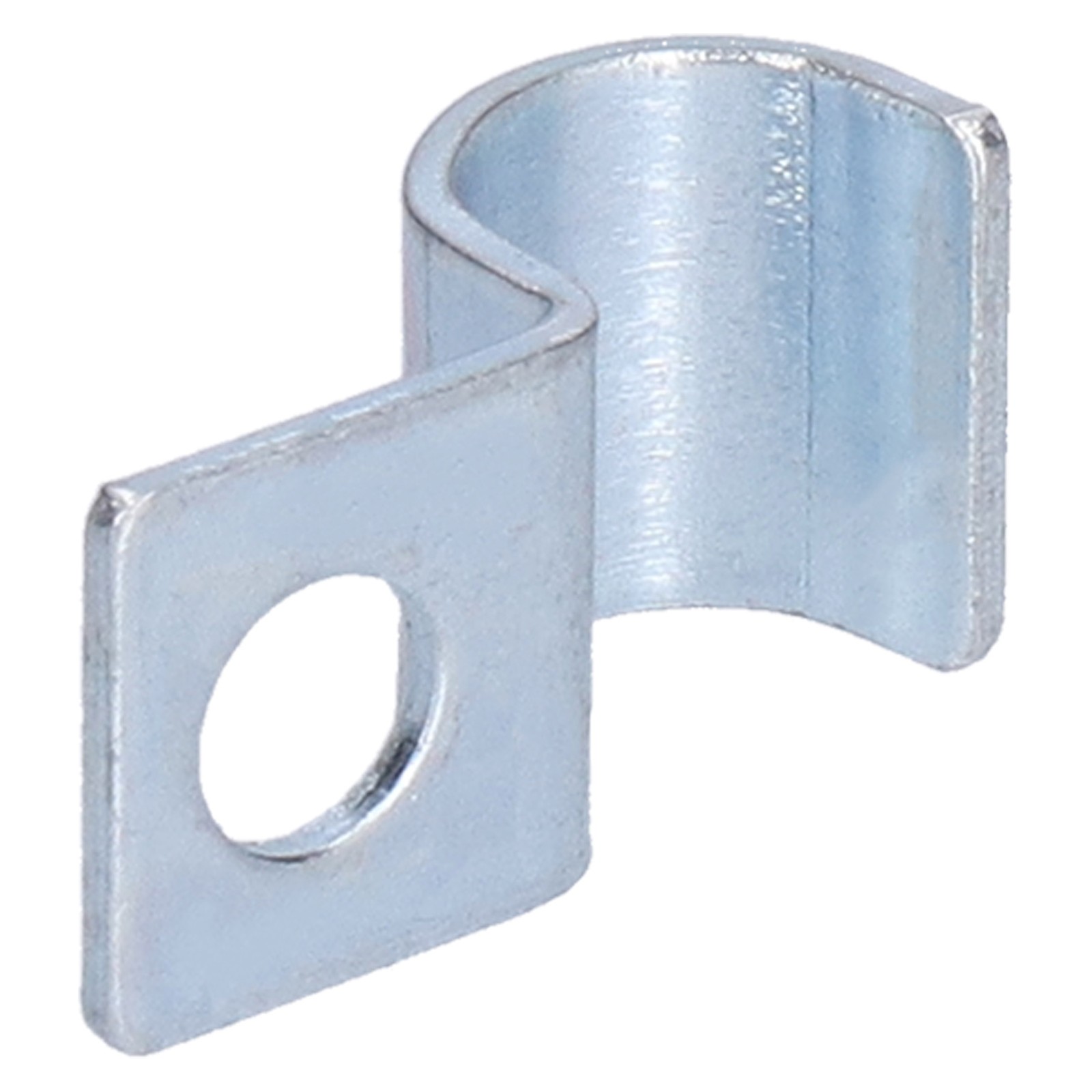 20PCS Single Hole Pipe Clamp Zinc Plated Stainless Steel Pipe Clip For Ruuber Ri