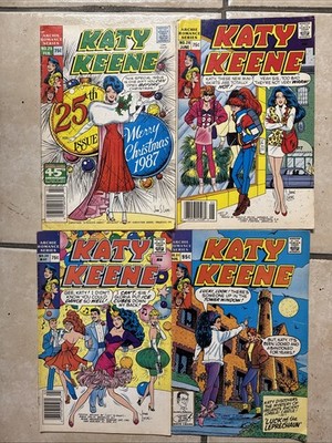 Katie Keene 25 26 30 31 Archie Romance Series 1987 ￼