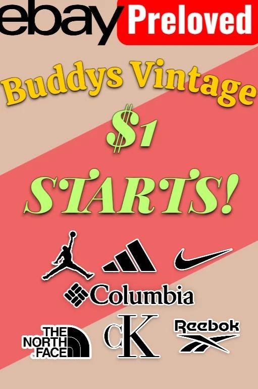 $1 MENS STREETWEAR 💸ONLY BIG BRANDS🔥PRELOVED STREETWEAR🔥BUDDYSVINTAGE