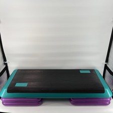 Stepper aerobico 43" vintage THE STEP esercizio originale con 4 riser spedizione gratuita