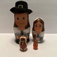 Pilgrim Nesting Dolls