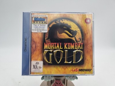 Mortal Kombat Gold - BRAND NEW SEALED - SEGA Dreamcast Video Game PAL