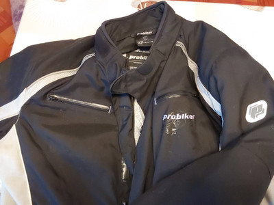 Motorradjacke Damen Gr.50 (48) Fa. Probiker wie Neu, schwarz