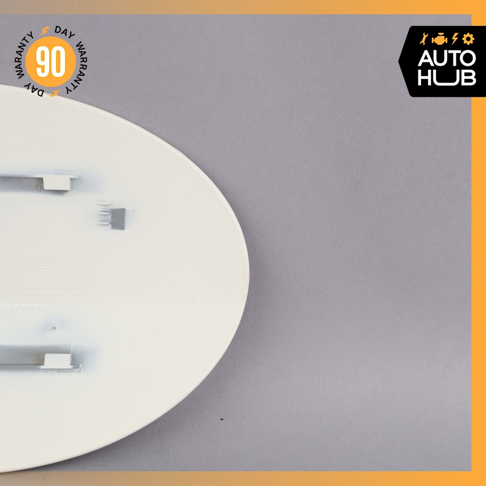 14-22 Maserati Quattroporte SQ4 M156 Fuel Gas Tank Lid Door Cover White OEM 46k
