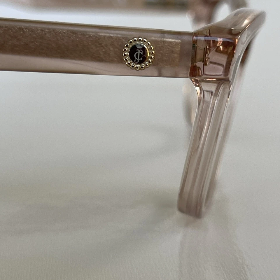 Juicy Couture Eyeglasses Frames JU 187 08XO  Frame Only 51-16-140mm Pink Crystal - Image 4 of 4