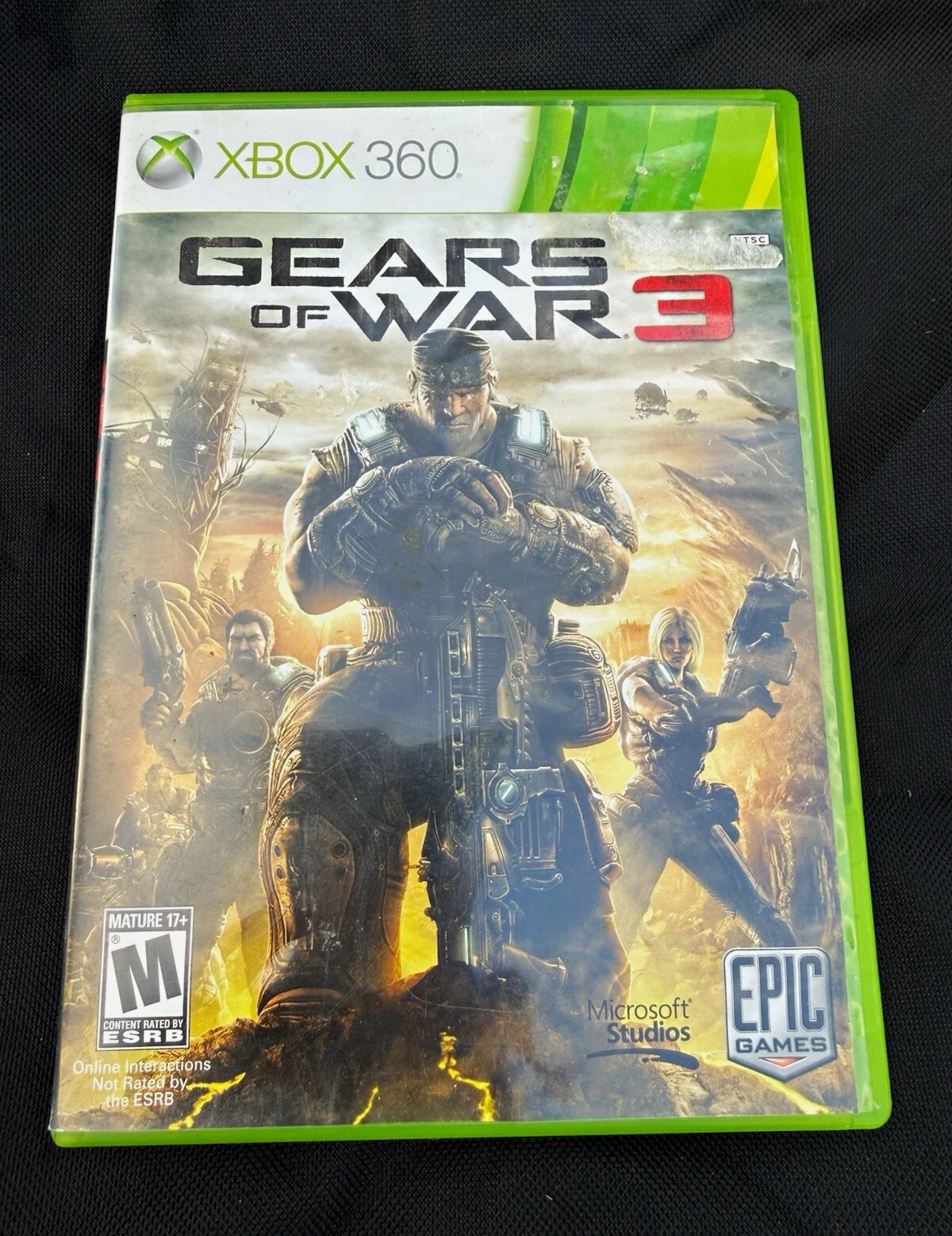 X360 - Gears of War 3 Xbox 360 2011 Tested Working Case No Manual