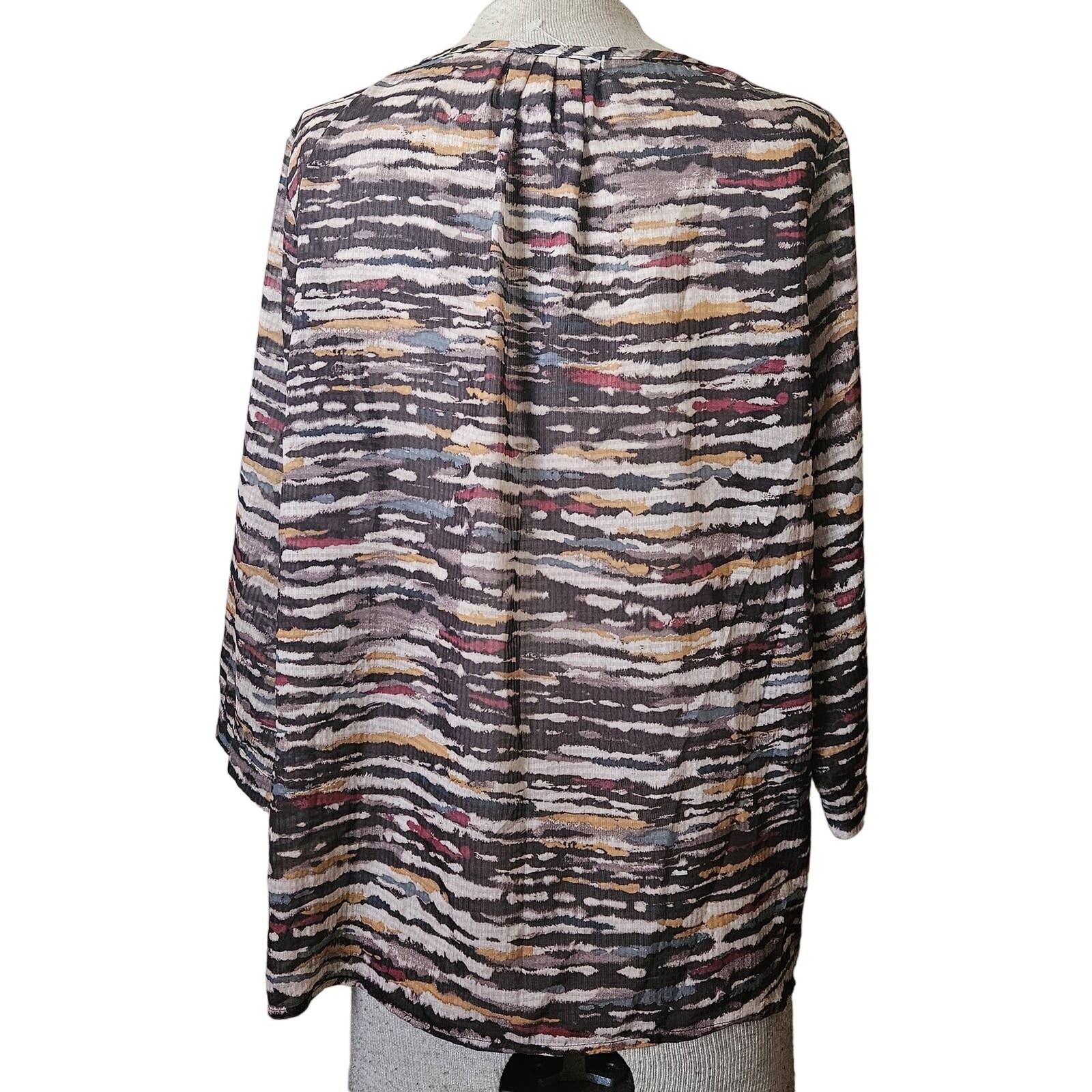 Multicolor Blouse Size Medium - image 2