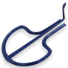 SCACCIAPENSIERI  SARDO (TRUNFA)  MARRANZANO IN FERRO VERNICIATO BLU CM. 8,5x6X2