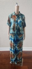 Women's African Print Modern 2pc Top and Pant Set