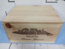 SCATOLA DI LEGNO DA 6 BOTTIGLIE BRUNO GIACOSA BARBARESCO 2017 RABAJA (NO VINO)