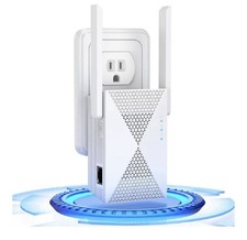 WiFi Extender Signal Booster, Dual Band Long Range Covers Up to 13888 Sq.Ft