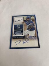 2015 Panini Contenders - Prospect Ticket Julian Leon #26 (AU, RC)