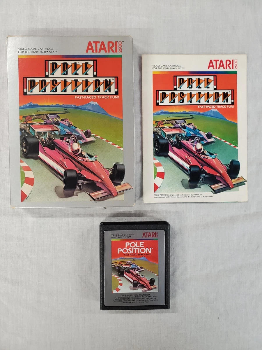 Atari 2600 Video Games Racing Pole Position for sale | eBay