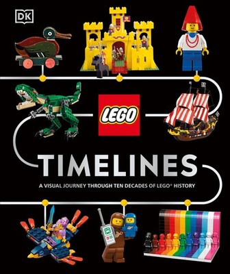 LEGO Timelines: A Visual Journey Through Ten Decades of LEGO History by Hugo