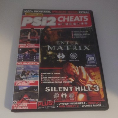 PS2 - PSi 2 Ausgabe 13 CD mit Cheats zb für Enter the Matrix, Silent Hill 3 usw