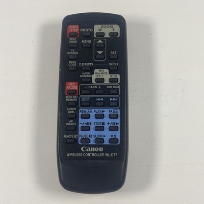 Canon WL-D77 Wireless Controller Mini DV Camcorder Fernbedienung