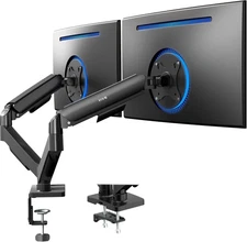 VIVO Dual Monitor Mount Stand up to 32" & 19.8 lbs per Screen, Black STAND-V002O