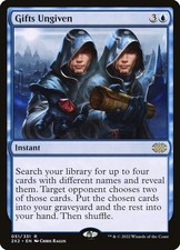 Gifts Ungiven (EX/NM) Tutor MTG Discount: 5+ Magic Singles