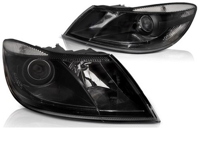 Headlights for Skoda Octavia 2009 2010 2011 2012 VR-1562 Headlamps Black
