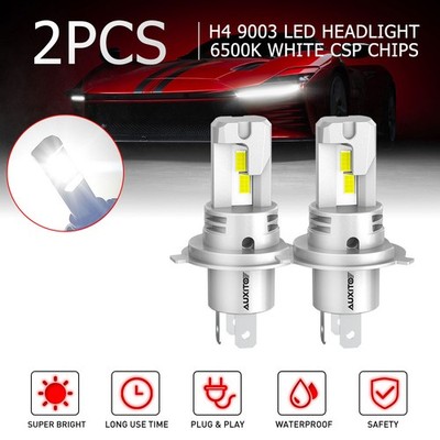 Error Free LED H4 9003 Fog Light Beam Low Daytime Running Light CANBUS Yellow