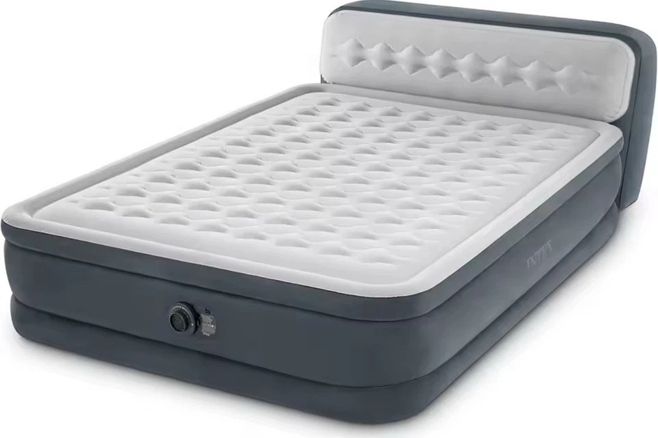 INTEX Letto Matrimoniale Gonfiabile Con Testiera Gonfiaggio Automatico - Imagen 4 de 4