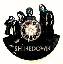 SHINEDOWN | Vinyl Record Clock | Unique Wall ...