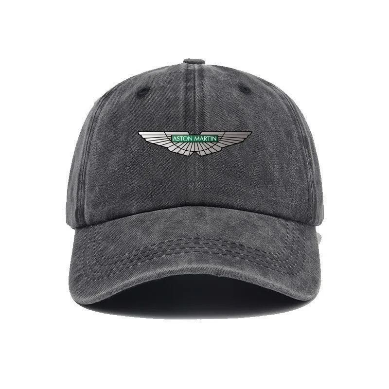 Gorra de béisbol estilo carreras Aston Martin algodón Snapback sombrero coche mod regalo unisex