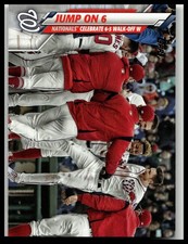 2020 Topps Update #U-3 Jump on 6 (Trea Turner / Wilmer Difo) VC Nationals