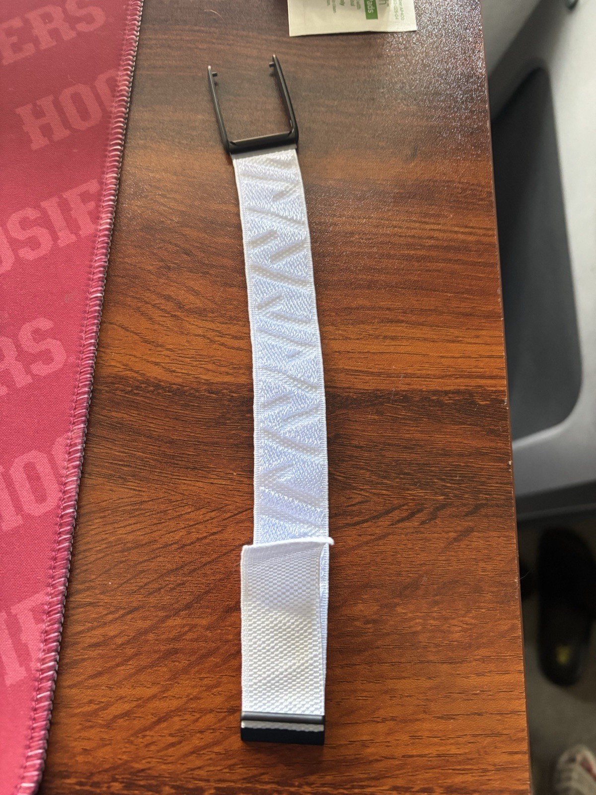 Whoop 5.0 Band - White With Black Clasp/hook/fastlink - Also Fits Whoop MG