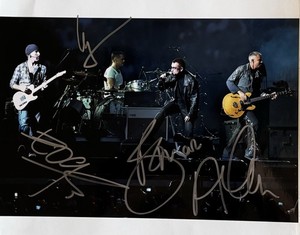U2 Autograph | eBay