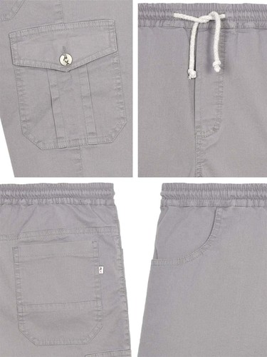 Cargo Bermuda Shorts Short Pants Capri Stretch Waist Short Kids Boys 30065 - Picture 51 of 51