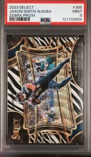 2023 Select Jaxon Smith-Njigba Rookie Zebra Field Level SSP PSA 9 (RC) 