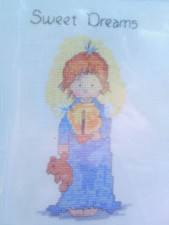 Vtg 1998 Designs "Candle Light Night" Cross Stitch Kit, Sweet Dreams 5561