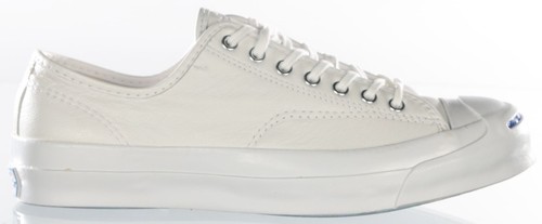 Converse Men's ​Jack Purcell Canvas Unisex Low Top Shoe White